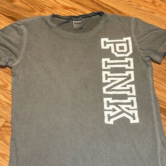 PINK Dress, beach cover-up, nightgown, grey Victoria’s Secret oversized XS - Picture 2 of 5